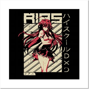 Rias Gremory- High School DxD  Anime Posters and Art